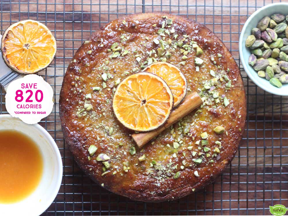 Orange Pistachio Cake