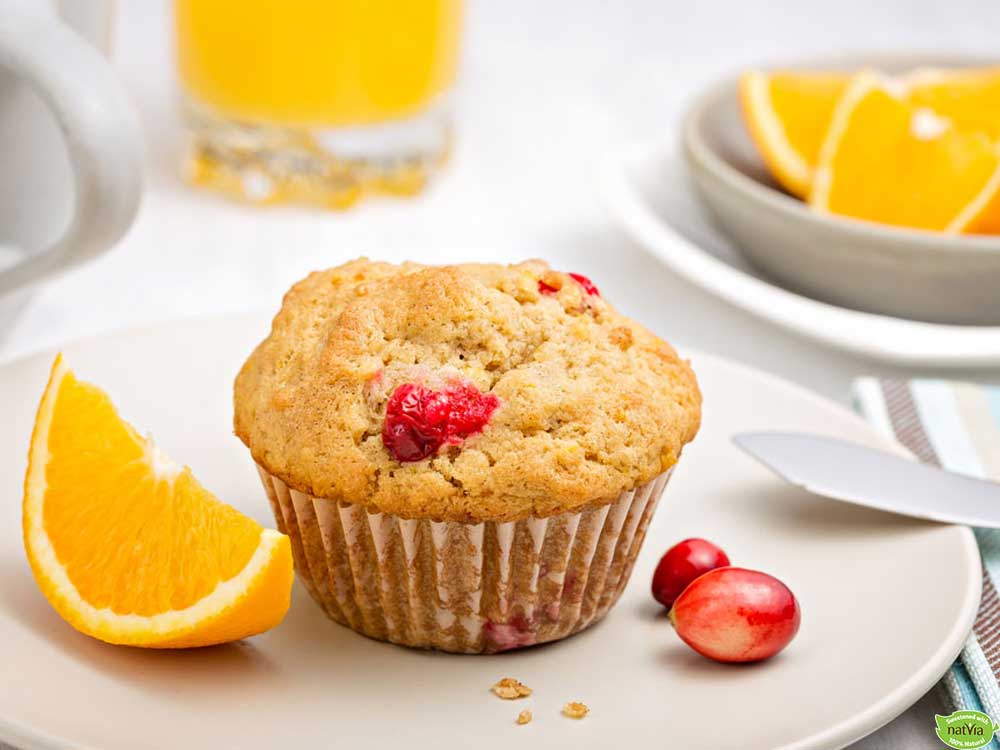 CRANBERRY ORANGE MUFFINS