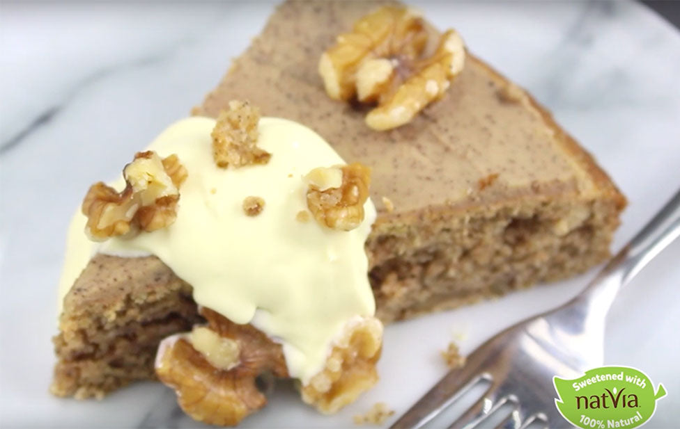 SUGAR FREE COFFEE & WALNUT CAKE