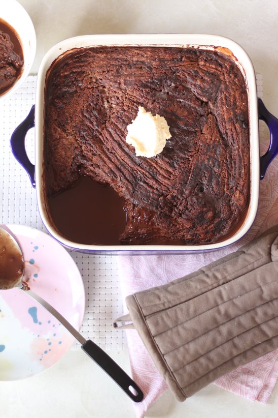 Chocolate Self Saucing Pudding