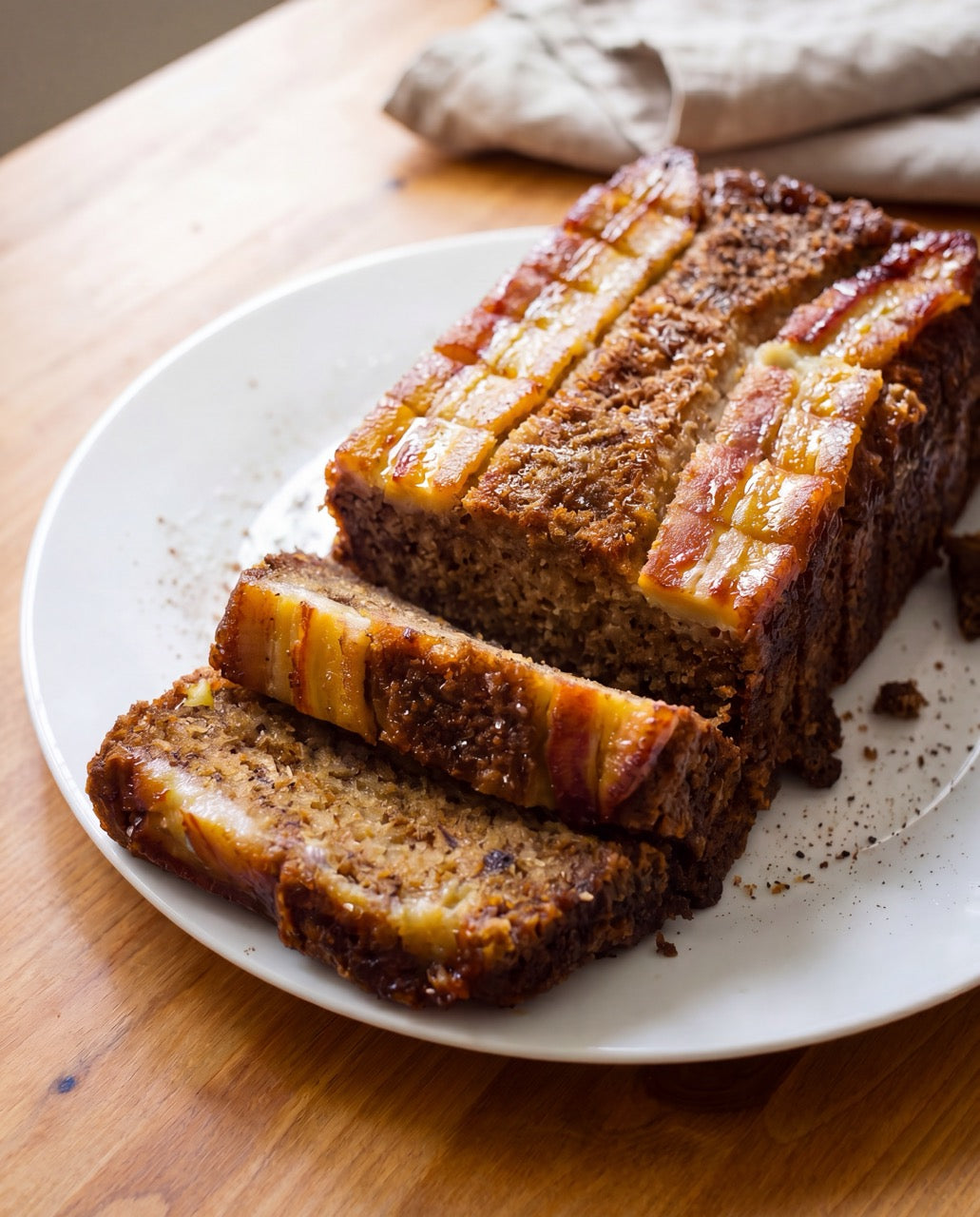 Salted Caramel Banana Bread