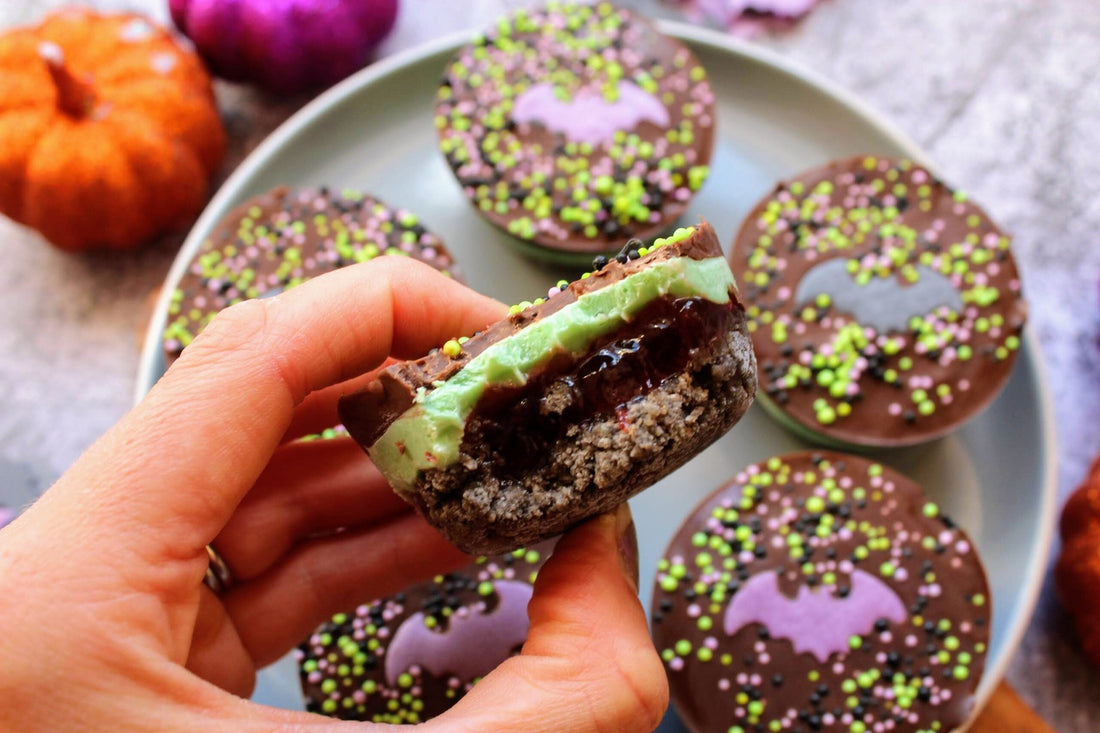 Ghoulish Choc Mint Cups