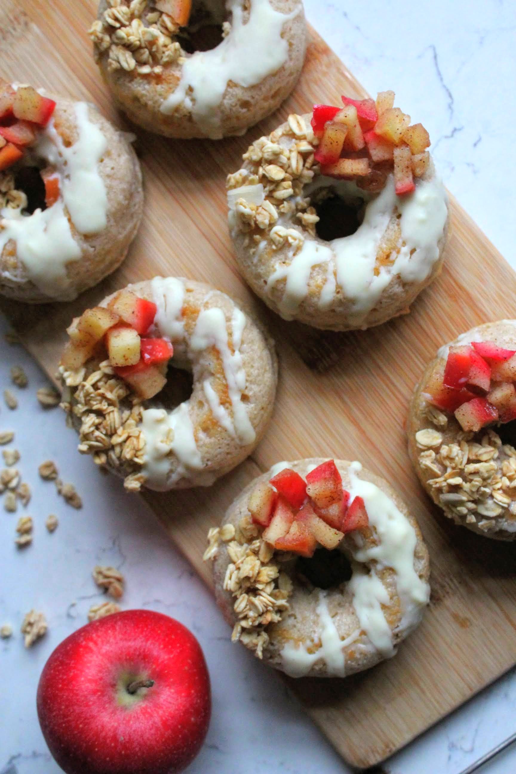 Spiced Apple Donuts