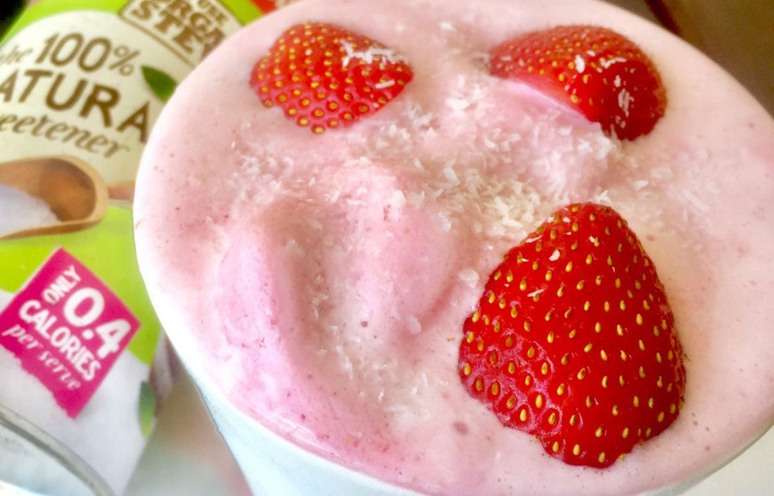 Strawberry and Cream Gut Strengthening Soft Serve