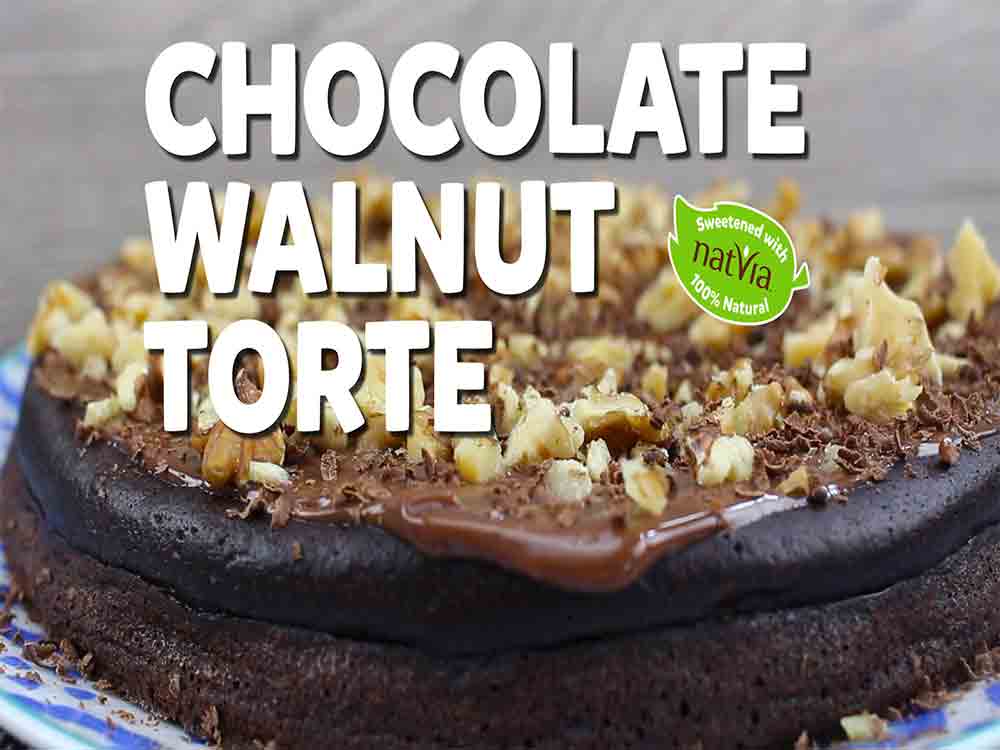 CHOCOLATE WALNUT TORTE
