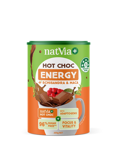 Natvia Energy Rich Hot Choc+ 200g