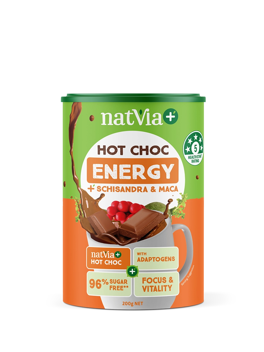 Natvia Energy Rich Hot Choc+ 200g