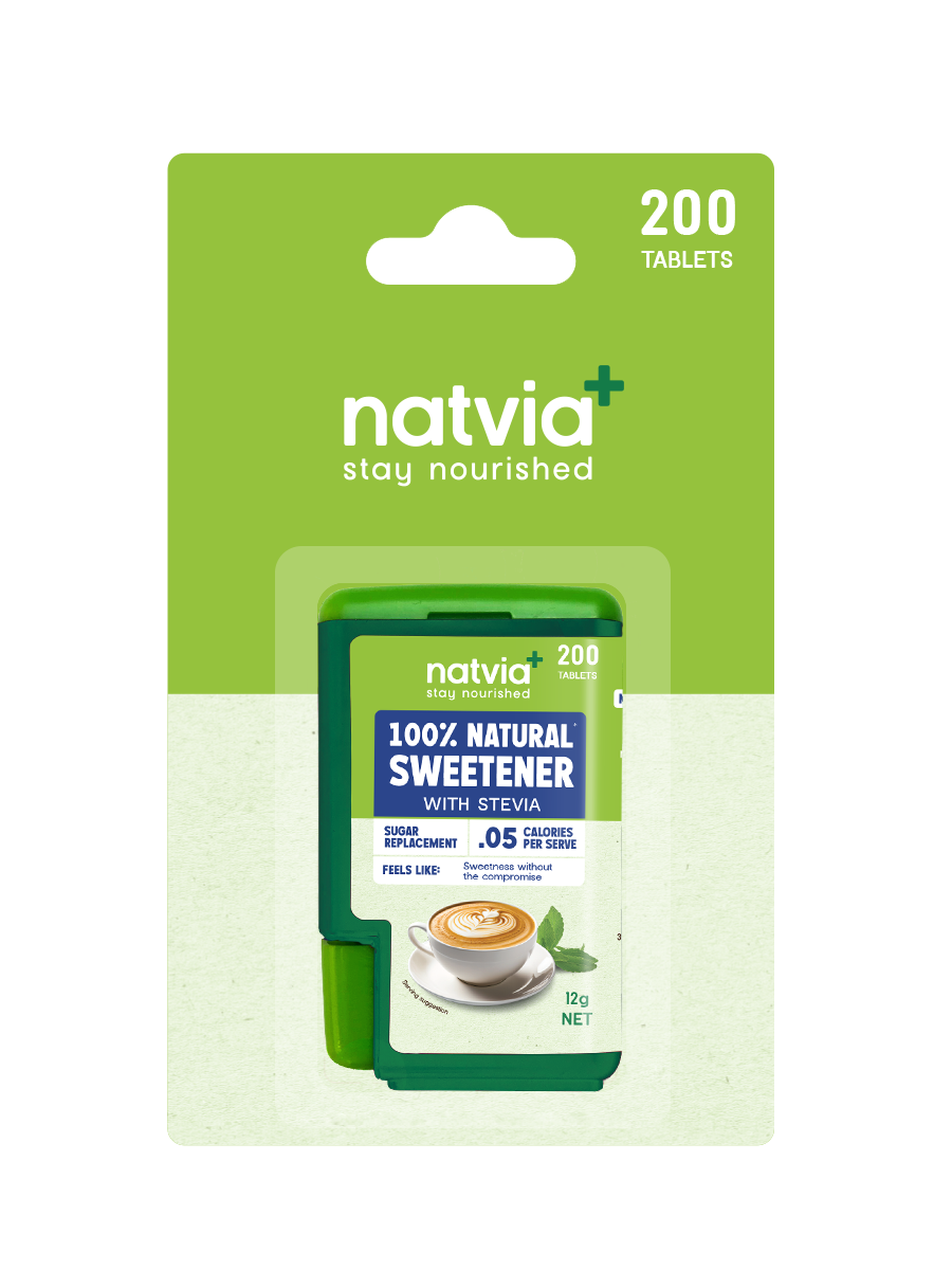 Natvia Natural Sweetener Tablets 200 Pack