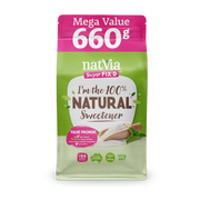 Natvia Sweetener Baking Pouch 660g Front Face
